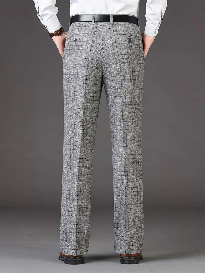 Ben | Men's chequered trousers