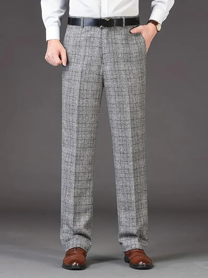 Ben | Men's chequered trousers