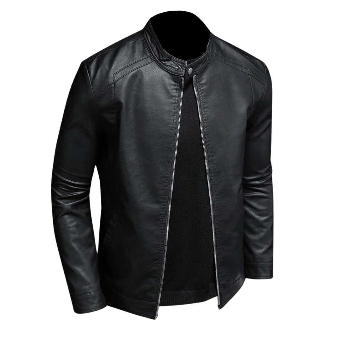 Kyle | Leather Biker Jacket