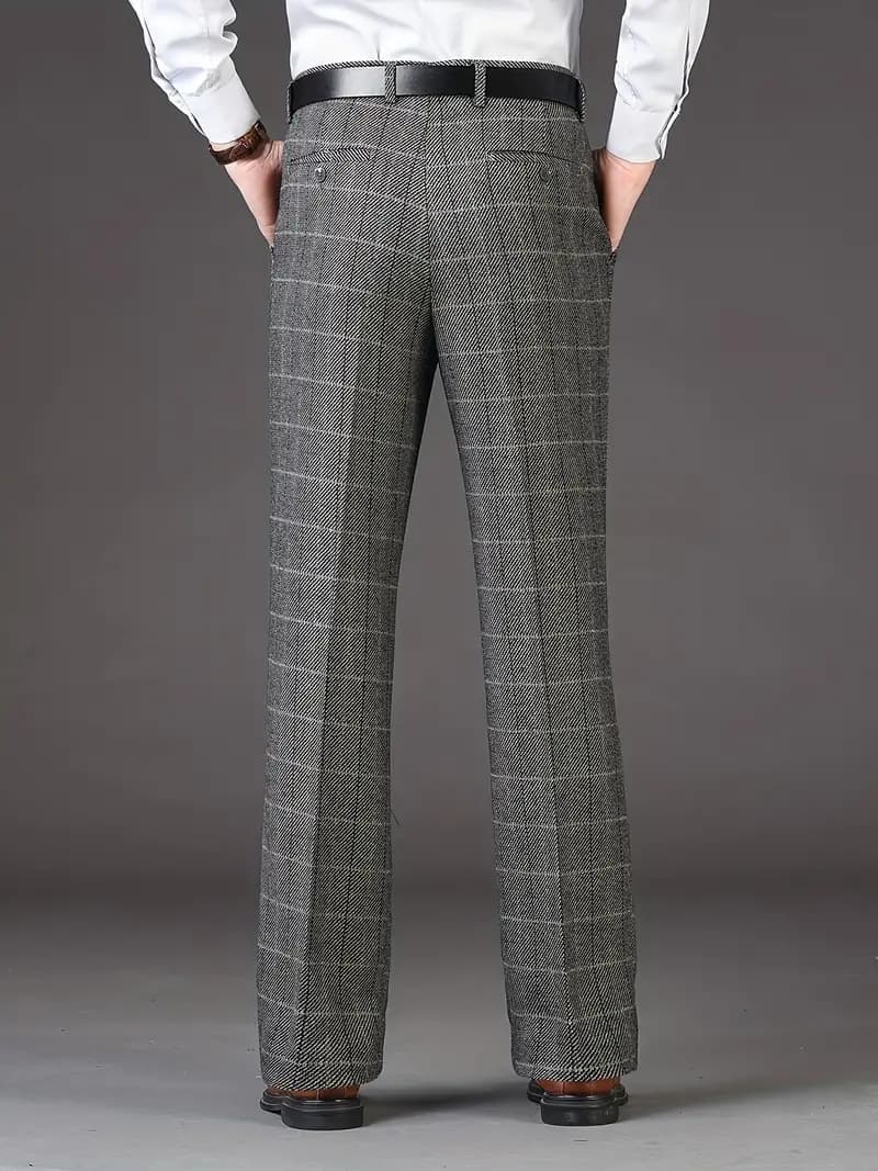 Ben | Men's chequered trousers