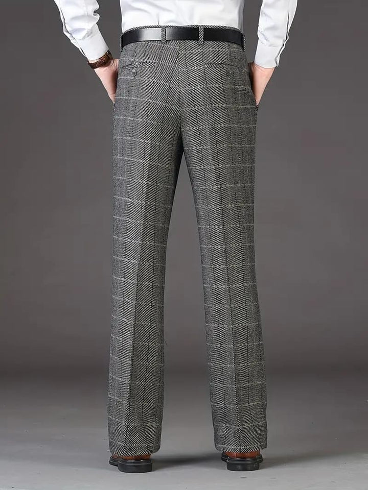 Ben | Men's chequered trousers