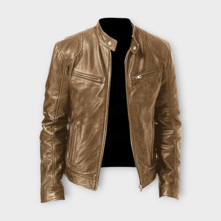 Raffaele | Timeless leather jacket