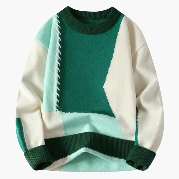 Sandro | Patchwork Sweater