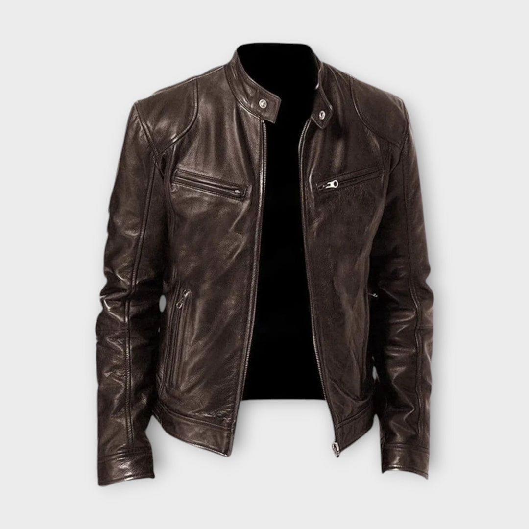 Raffaele | Timeless leather jacket