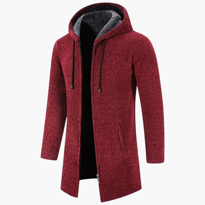 Malte | Fleece coat with Hood