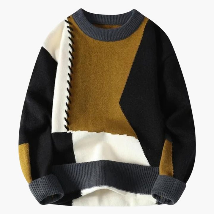 Sandro | Patchwork Sweater