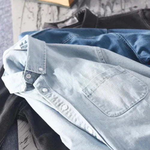 Piero | Premium denim shirt