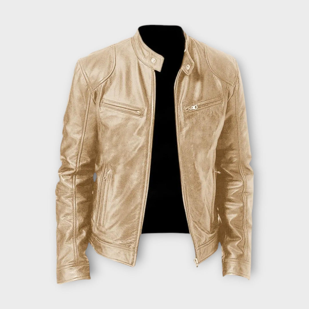 Raffaele | Timeless leather jacket