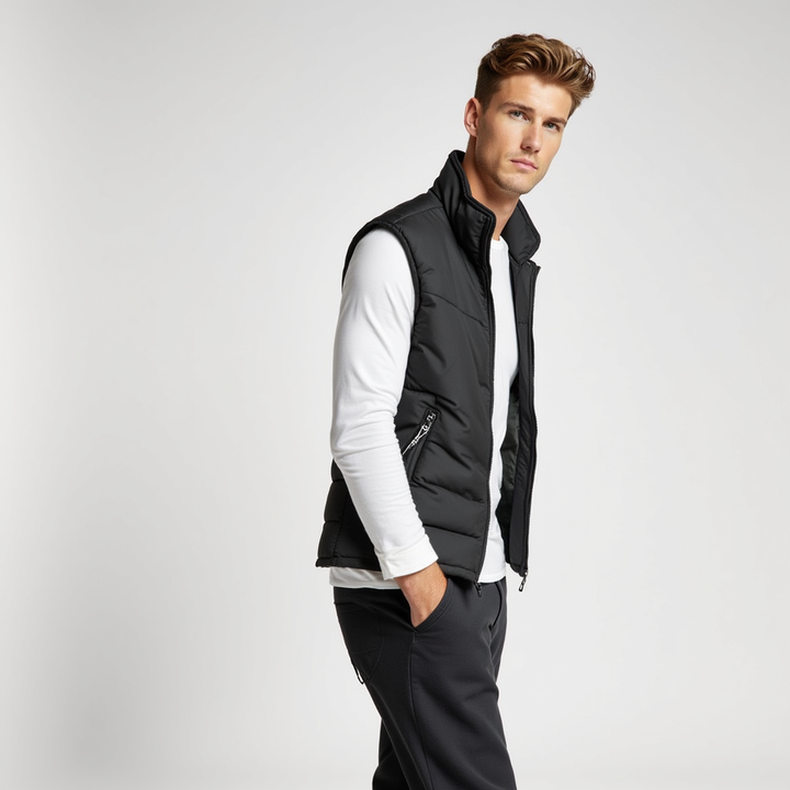 Lenny | Men's puffer waistcoat