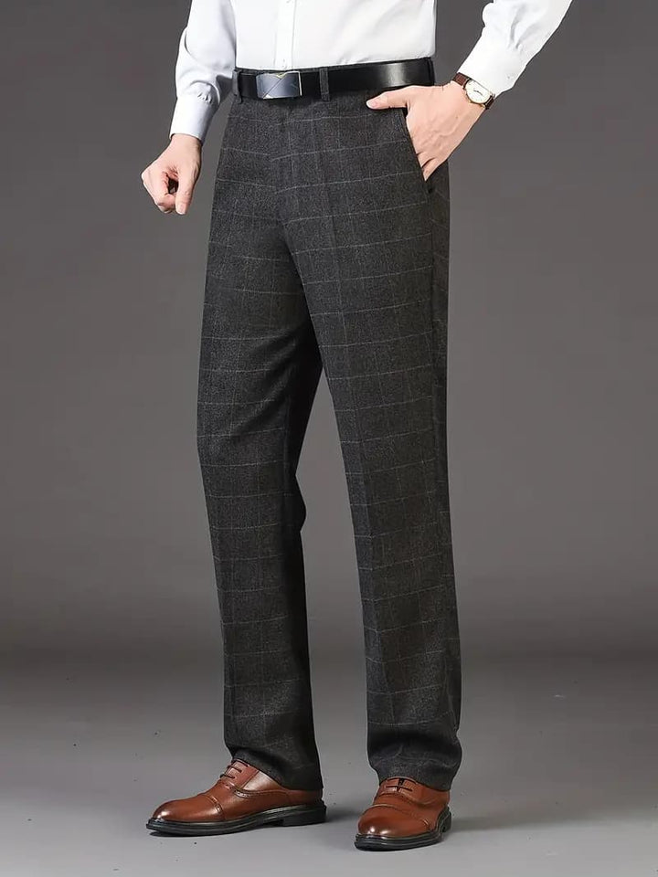 Ben | Men's chequered trousers