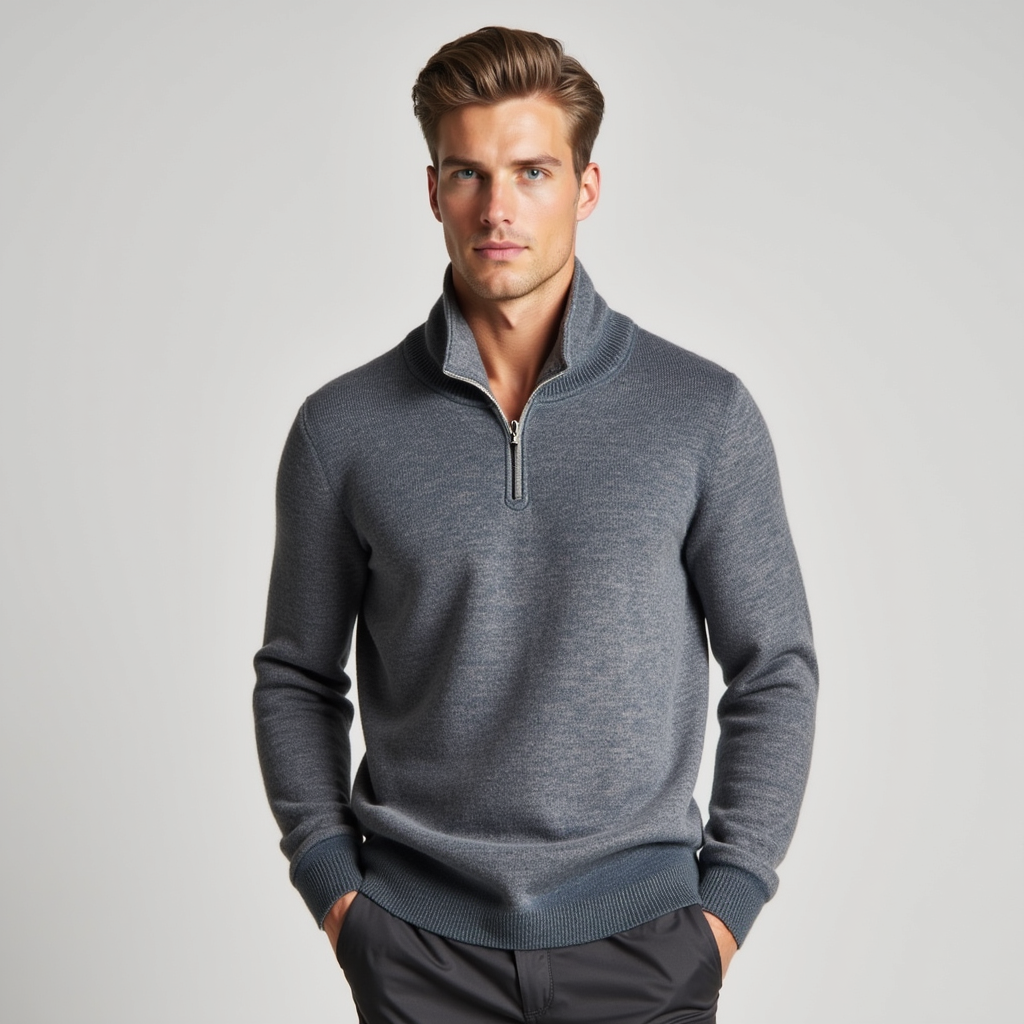 Merino | Classic quarter-zip