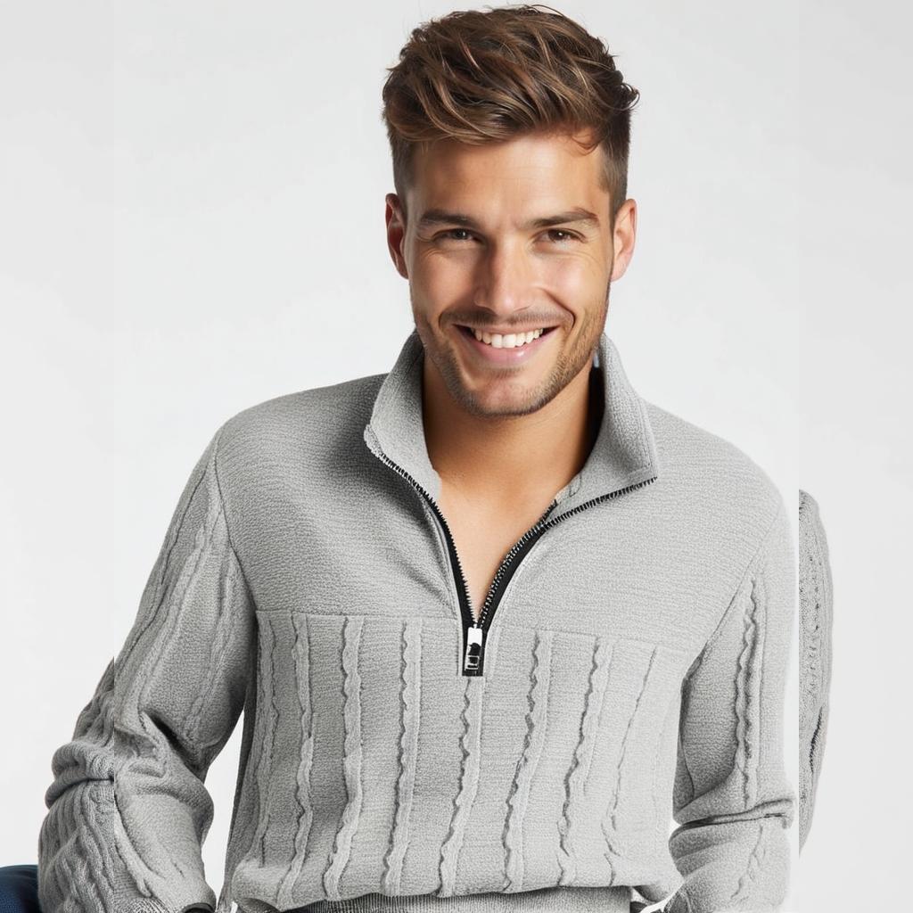 Aaron | Elegant quarter-zip