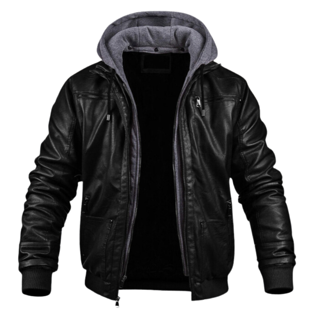 Lawrence | Leather Winter Jacket