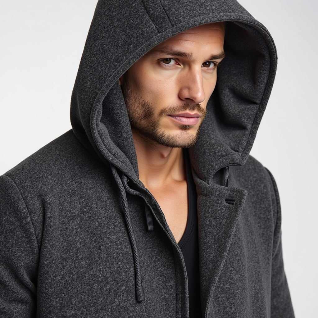 Malte | Fleece coat with Hood