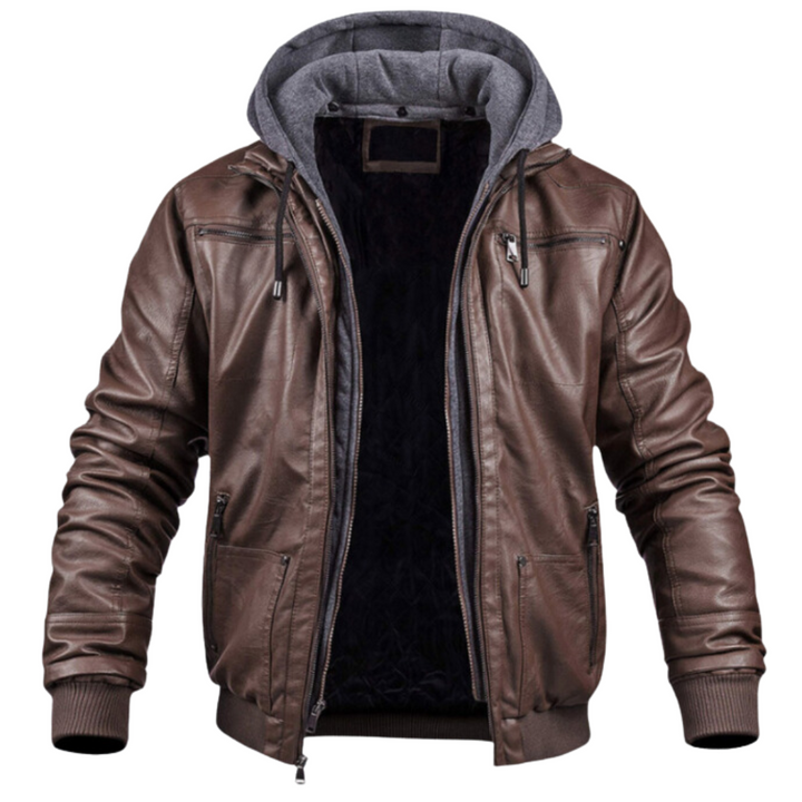 Lawrence | Leather Winter Jacket