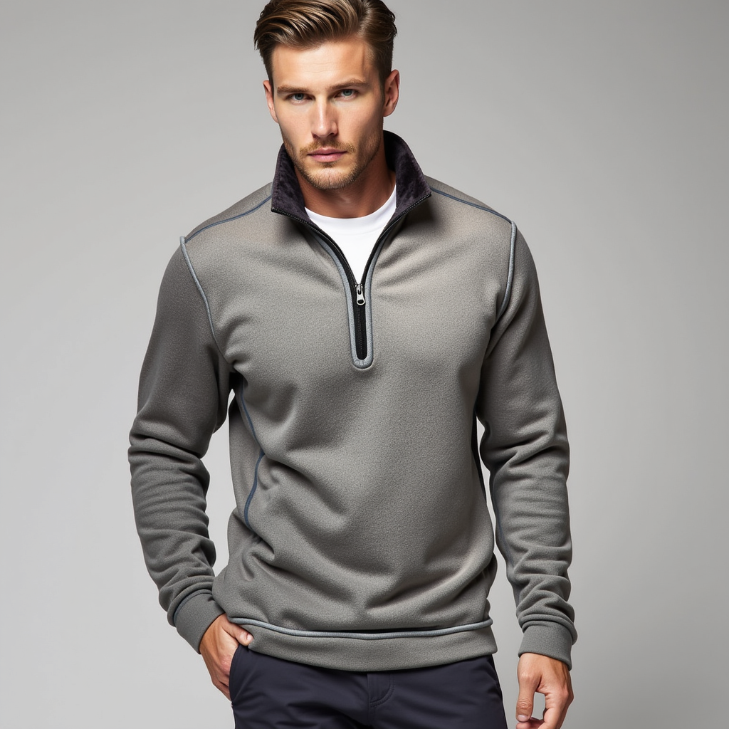 Luis | Elegant Fleece Sweater