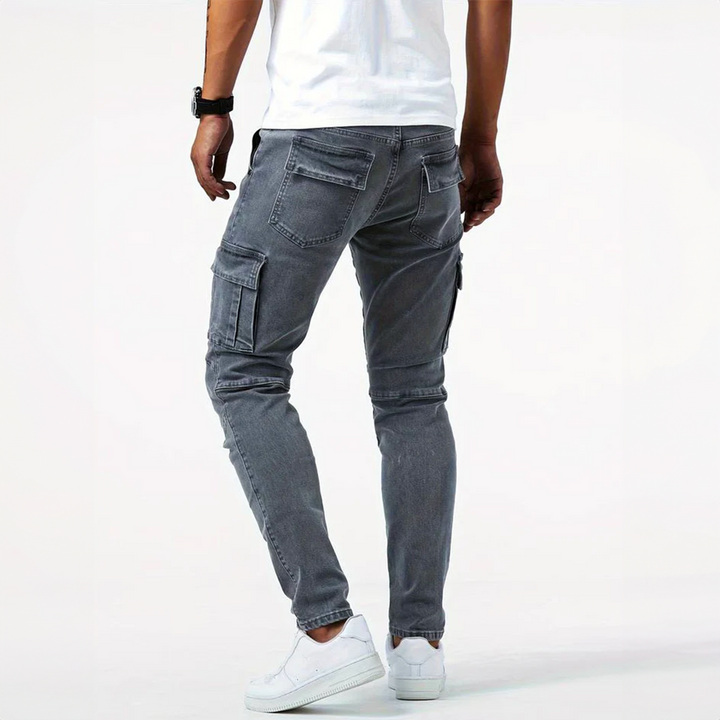 Alex | Stretchy Cargo Jeans