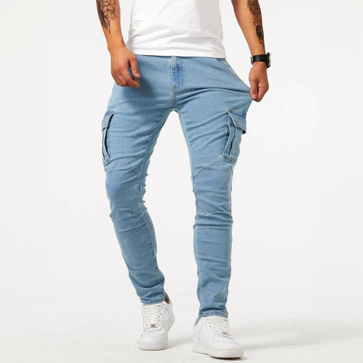 Alex | Stretchy Cargo Jeans