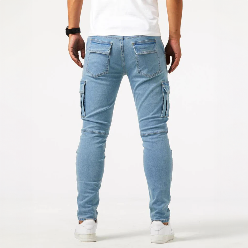 Alex | Stretchy Cargo Jeans