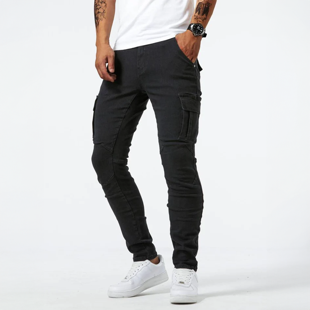 Alex | Stretchy Cargo Jeans