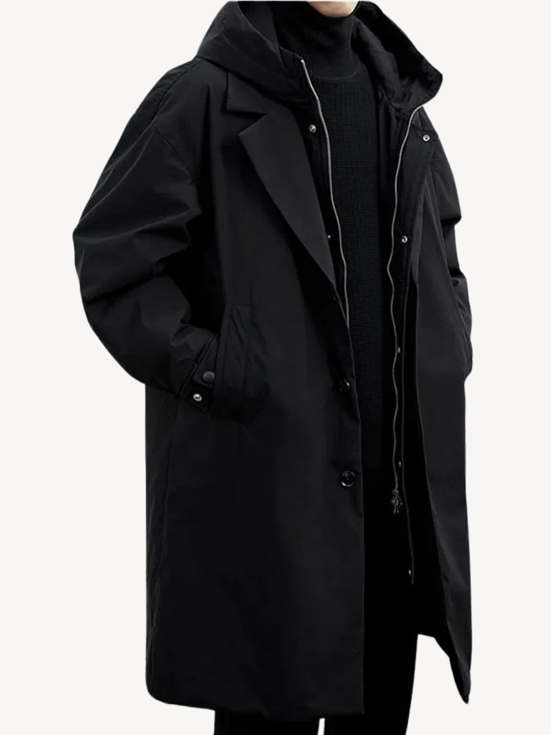 Morgan | Classic Hooded Trench Coat