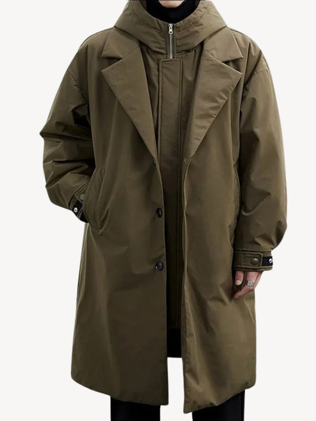 Morgan | Classic Hooded Trench Coat