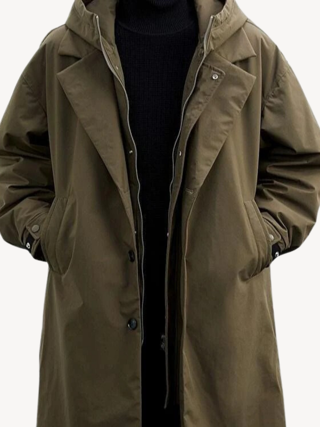 Morgan | Classic Hooded Trench Coat