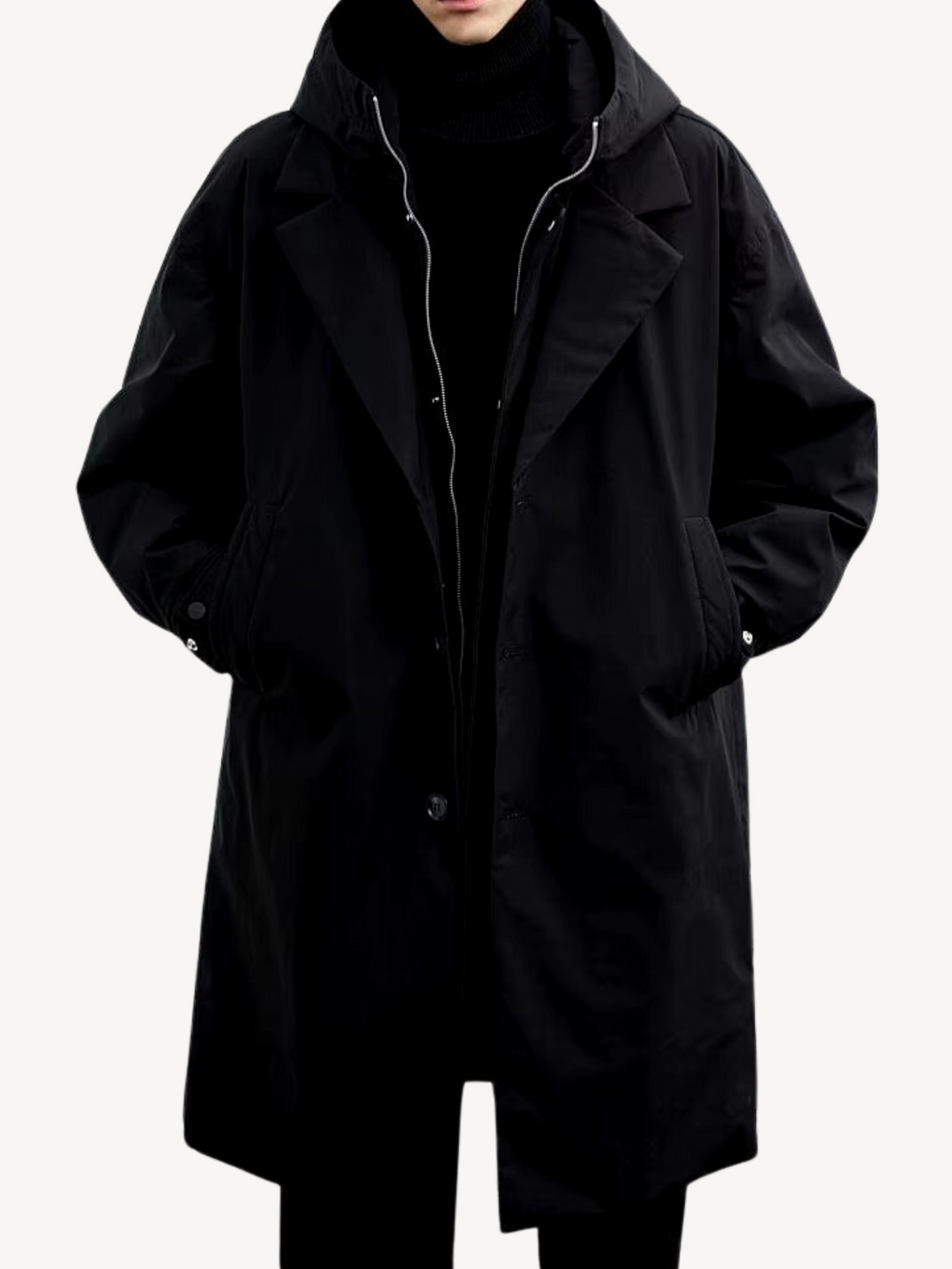 Morgan | Classic Hooded Trench Coat