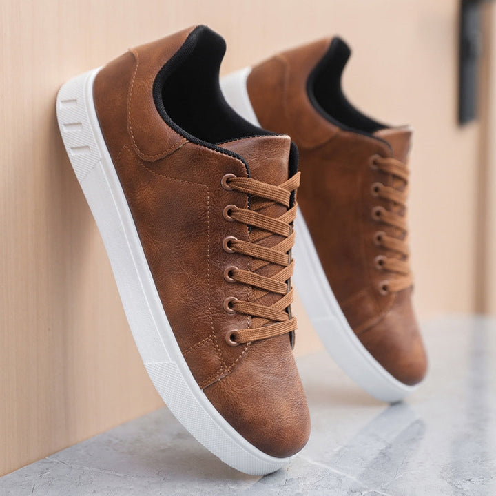 Lenz™ - Classic Leather Sneakers