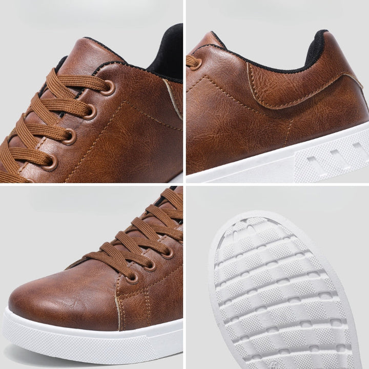 Lenz™ - Classic Leather Sneakers