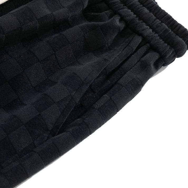 Julian | Stylish jogging trousers with checked pattern