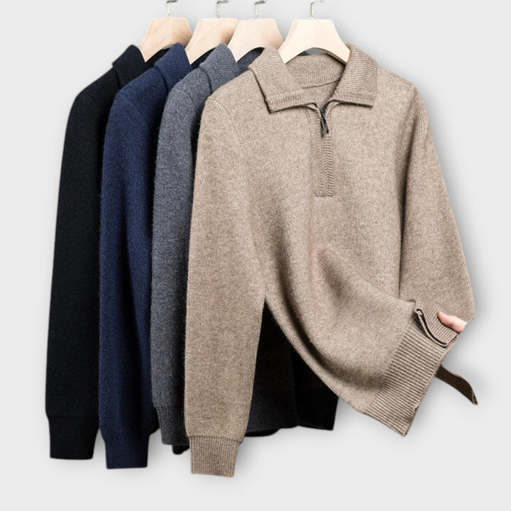 Merino | Classic quarter-zip