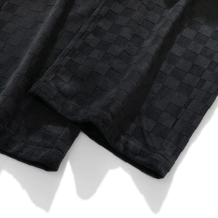 Julian | Stylish jogging trousers with checked pattern