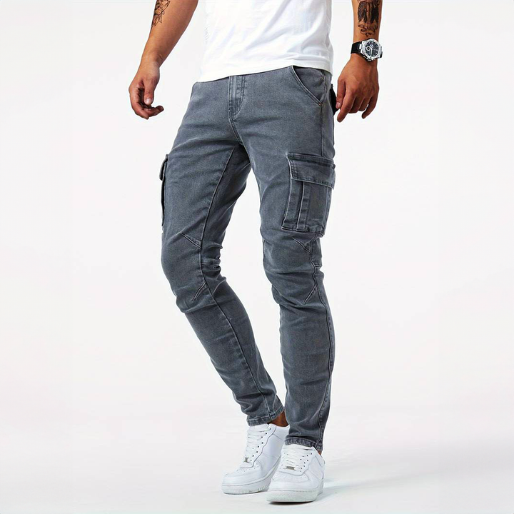 Alex | Stretchy Cargo Jeans