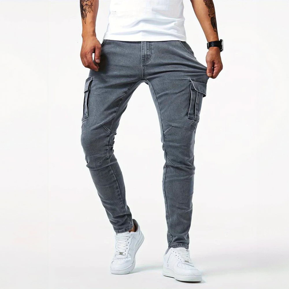 Alex | Stretchy Cargo Jeans