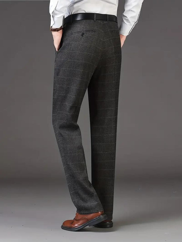 Ben | Men's chequered trousers