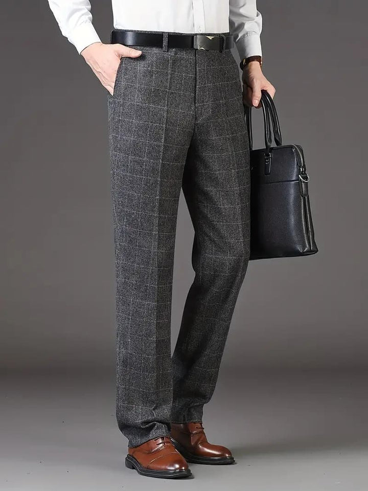 Ben | Men's chequered trousers