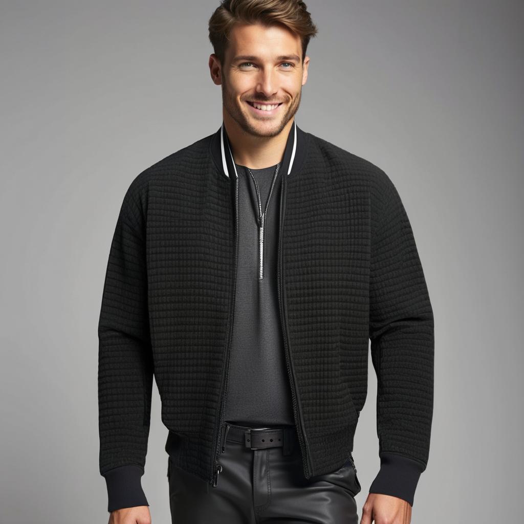 Simon | Cardigan with Zipper