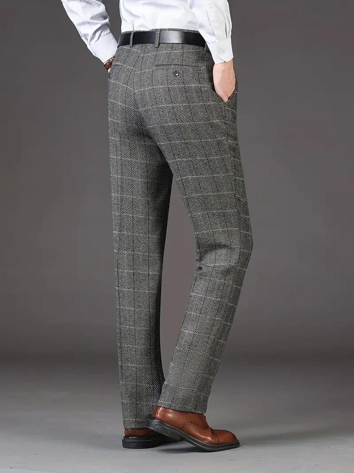 Ben | Men's chequered trousers