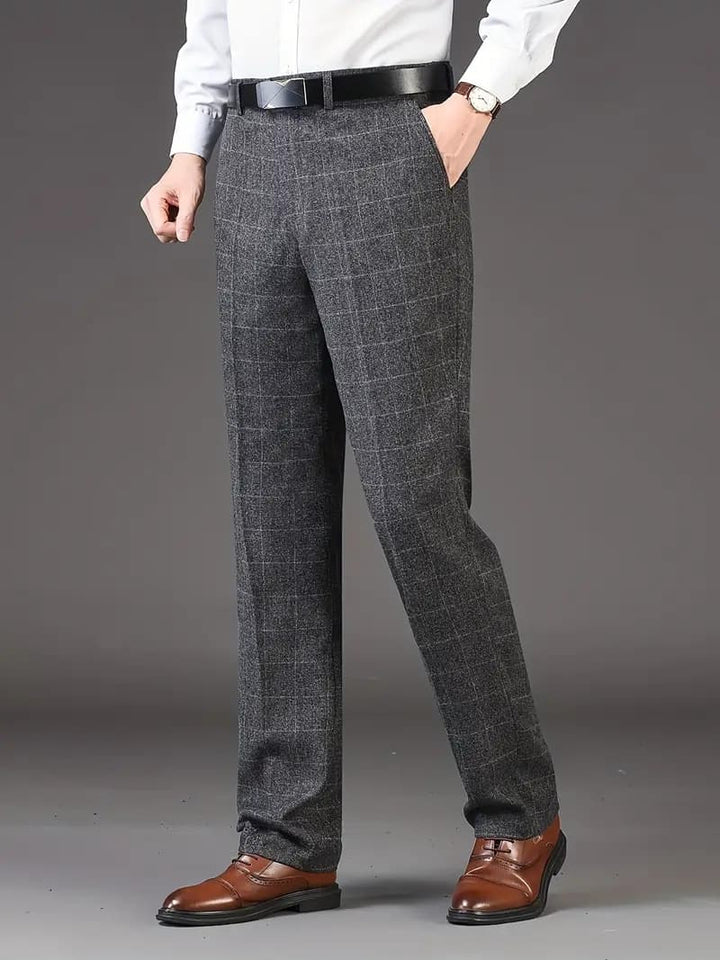 Ben | Men's chequered trousers